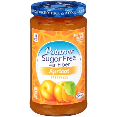 Polaner Sugar Free with Fiber Apricot Preserves