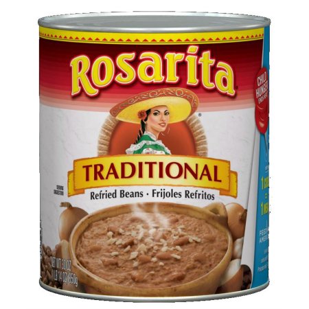 Rosarita Traditional 98% Fat Free Refried Beans 30 Oz Can