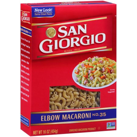 San Giorgio ® Elbow Macaroni No. 35 16 oz. Box