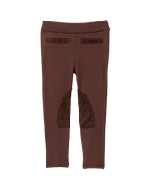 Our jodhpur-inspired pant is perfect for all her darling adventures. Designed with faux-suede accents. 61% Cotton/33% Polyester/6% Spandex Ponte Di Roma. Elasticized Waist. Machine Washable; Imported. Carriage House.