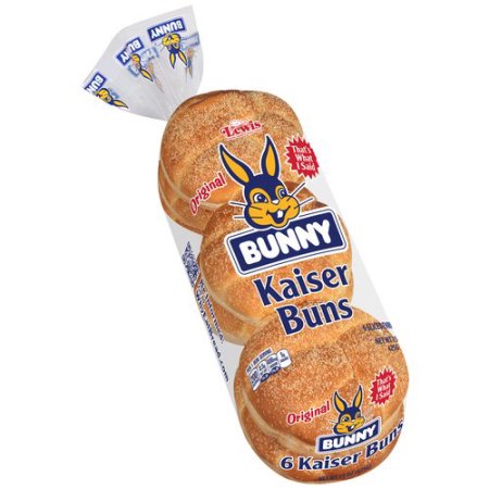 Lewis ® Bunny ® Kaiser Buns 15 oz. Pack