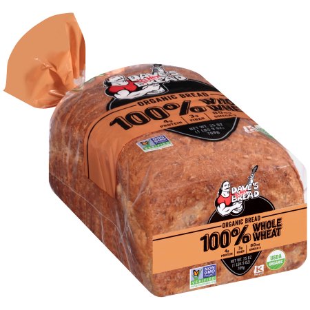 Dave's Killer Bread ® 100% Whole Wheat Organic Bread 25 oz. Bag