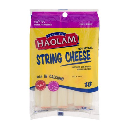 Haolam String Cheese - 18 CT