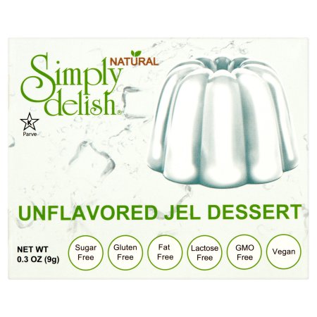 Simply Delish Unflavored Jel Dessert