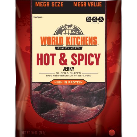 World Kitchens Hot & Spicy Jerky
