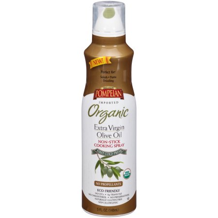 Pompeian Organic Extra Virgin Olive Oil Non-Stick Cooking Spray
