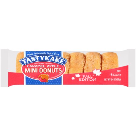 Tastykake ® Fall Edition Caramel Apple Mini Donuts 3.4 oz. Pack