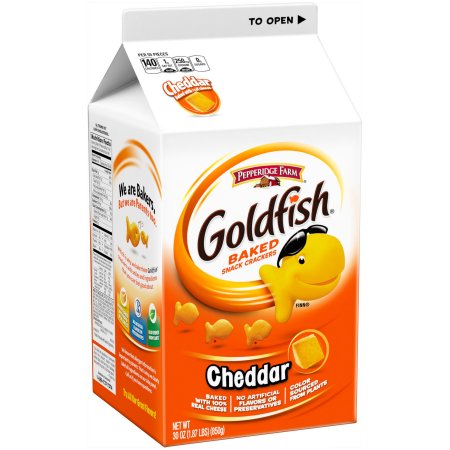 Pepperidge Farm ® Goldfish ® Cheddar Baked Snack Crackers 30 oz. Carton