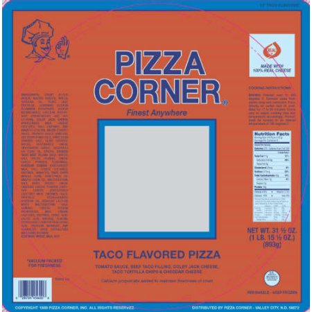 Pizza Corner Taco Flovered Pizza