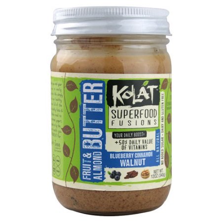 Kolat Superfood Fusions Fruit and Almond Butter Blueberry Cinnamon Walnut - 12 oz