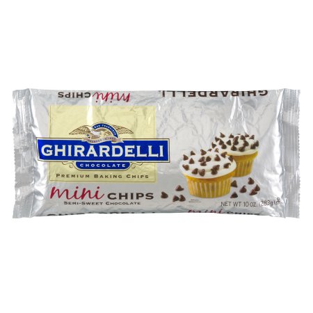 Ghirardelli Chocolate Premium Baking Chips Mini Chips Semi-Sweet Chocolate