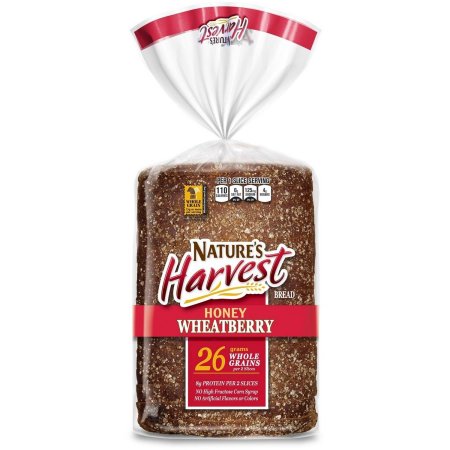 Nature's Harvest Honey Wheatbery Bread