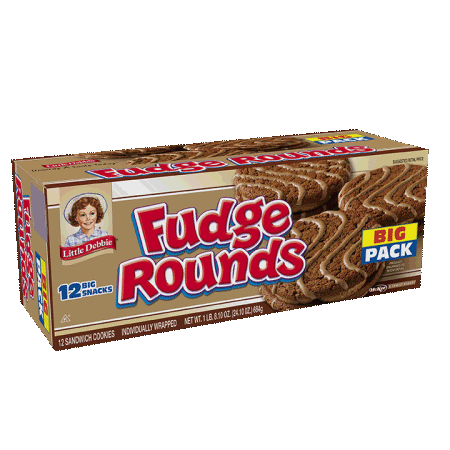 Little Debbie Fudge Rounds - 12 CT