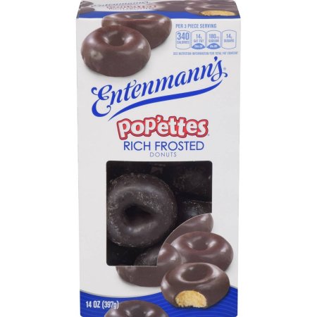 Entenmann's Pop'ettes Rich Frosted Donuts