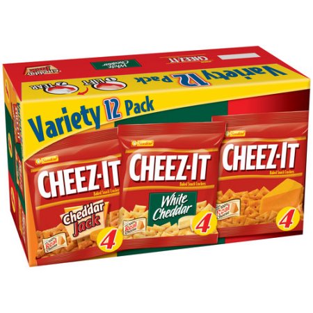 Sunshine Cheez-It Variety Caddy Snack Crackers, 12ct - Moms Priority