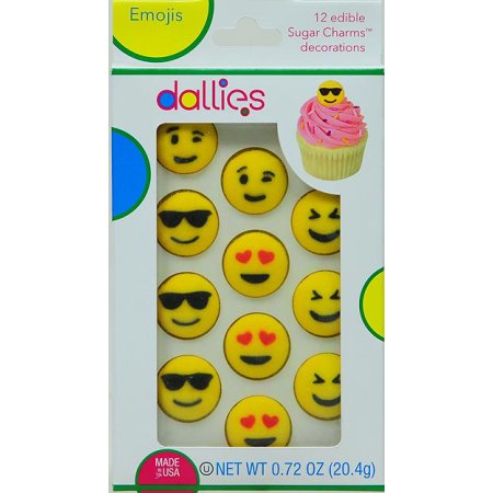 Dallies Emojis Sugar Charms