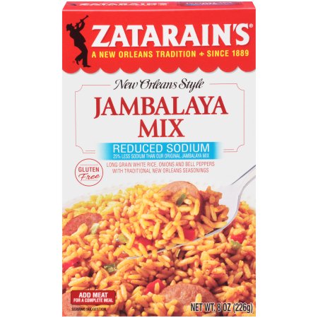 Zatarain's Reduced Sodium Jambalaya Mix