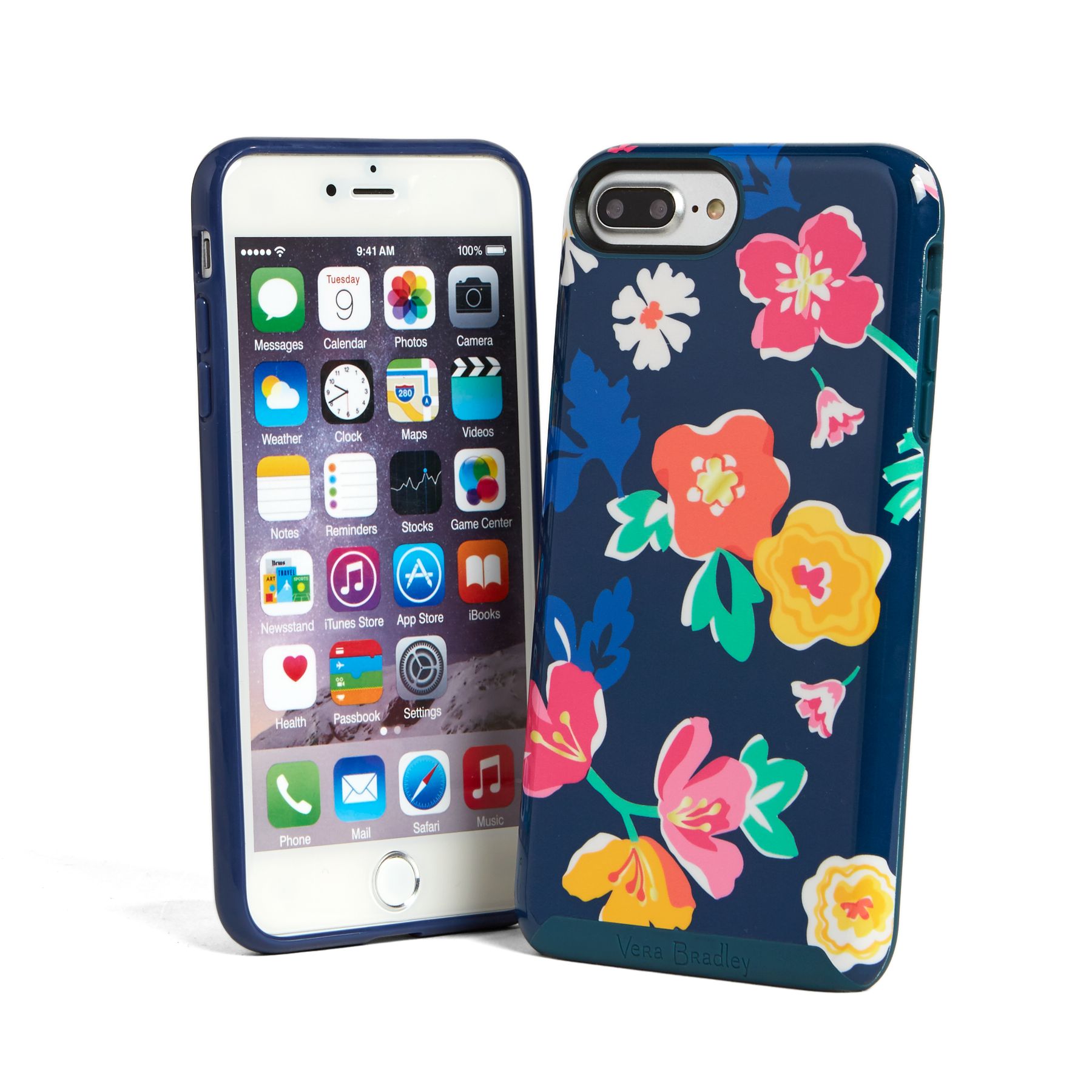 Vera Bradley Hybrid Phone Case 6/6S/7 in Santiago FloralPhone Accessories