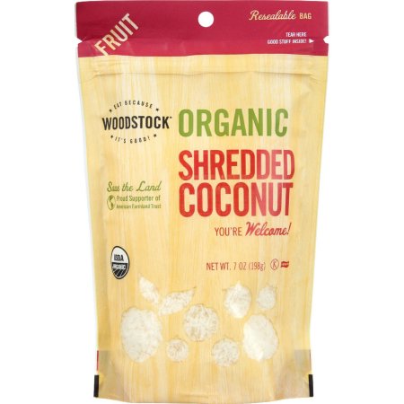 Woodstock Shredded Coconut Organic