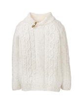 Designed with cable knit details