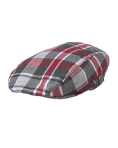 Accent his dapper look with our plaid wool cap. Detailed with side buckle accents and an elasticized back. 100% Wool Tweed. Fully Lined. Spot Clean; Imported. Crimson Lane.