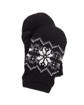 Prep for colder days in our Fair isle knit mitten. Cozy design helps keep tiny fingers nice and warm. 100% Combed Cotton. Fully Lined. Machine Washable; Imported. Snowy Cottage.