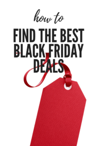 how to find the best black friday deals