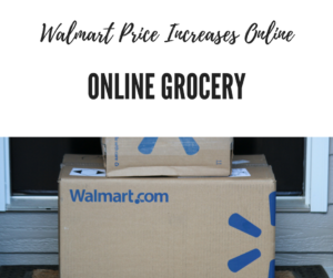 Walmart price increases online