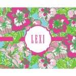 Lilly Pulitzer Big Flirt Folded Note Card ~Whether a thank you note to your favorite hostess or a note home from school