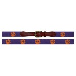 Smathers & Branson Collegiate Needlepoint Belt ~Our hand-stitched traditional belt is 1.25" in width and is finished with full grain