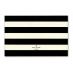 kate spade new york Picture Frame Black Stripe ~Strike a pose! These bright Kate Spade Picture Frames will light up any mantel or desk.  ·         Acrylic Block Frame  ·         Shipped in Protective Box  ·         4" H x 6" W x 3/4" D