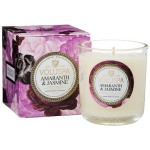 Voluspa Classic Maison Jardin - Amaranth & Jasmine Boxed Candle ~Voluspa Amaranth & Jasmine Candle exudes the scent of the Royal Queen of flowers