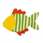 Happy Everything Striped Fish Mini Attachment ~This colorful fish is a bright and fun way to bring the outdoors inside. Simply Velcro to a Happy Everything Mini Platter or any other Mini Base and you're ready to get Happy!