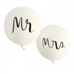 kate spade new york mr. and mrs. balloon set ~Why not fill a room with balloons for wedding (or engagement party