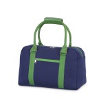 Sampson Navy and Green EVA Medium Duffle Bag ~EVA duffles give you the best of both worlds. stylish look and water resistant material