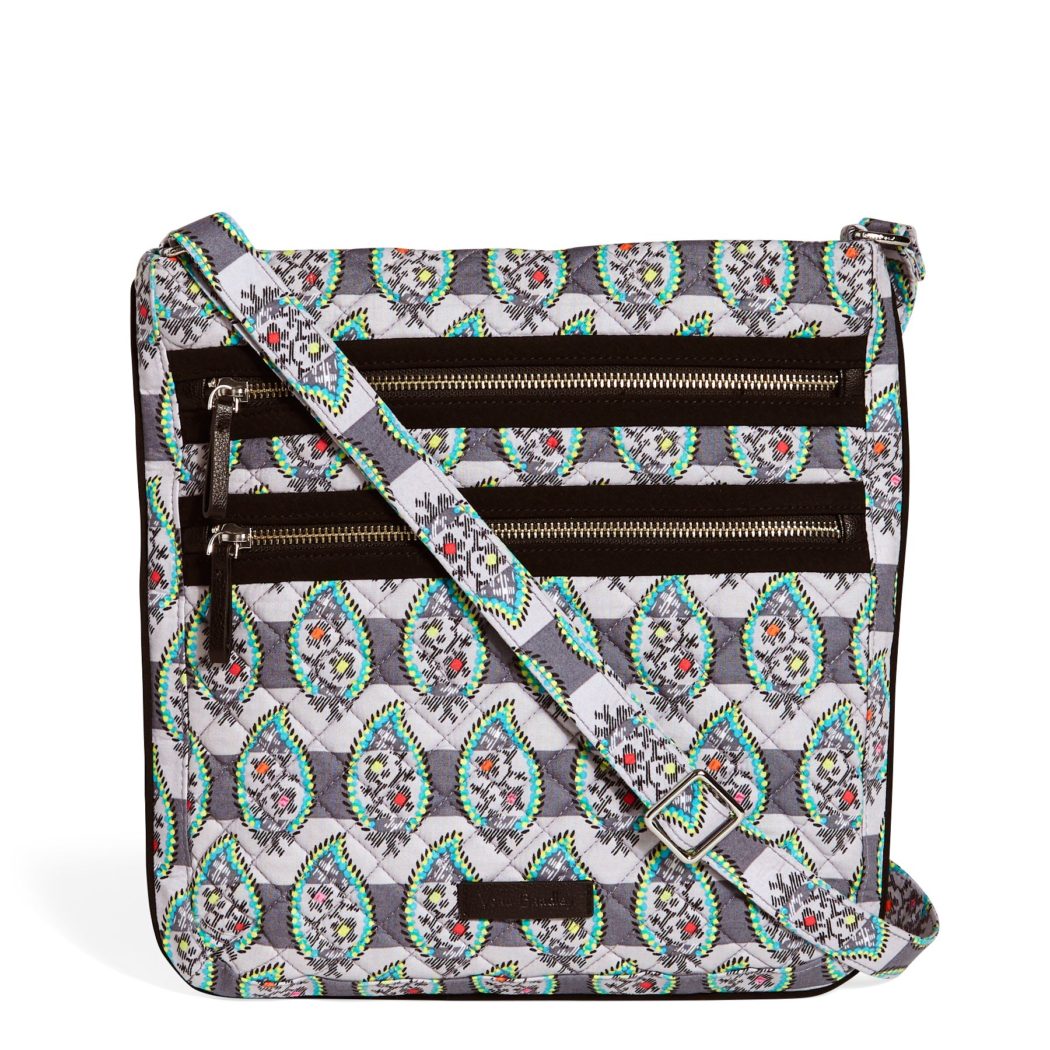 triple zip hipster crossbody