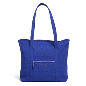 Vera Bradley Iconic Vera Women's Tote Bag in Gage BlueTotes