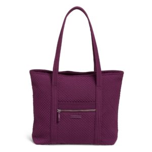 Vera Bradley Iconic Vera Women's Tote Bag in Gloxinia PurpleTotes