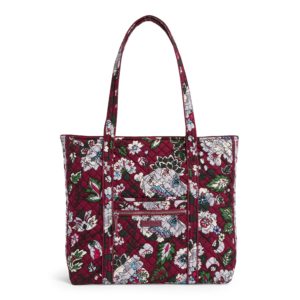 Vera Bradley Iconic Vera Women's Tote Bag in Bordeaux BloomsTotes