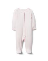 Take baby home in our perfectly soft and sweet one-piece. Crafted from cotton interlock