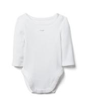 Take baby home in our perfectly soft and sweet bodysuit. Crafted from sueded cotton