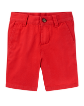 Our comfortable twill short is perfect for the best days under the sun. Preppy design features front pockets