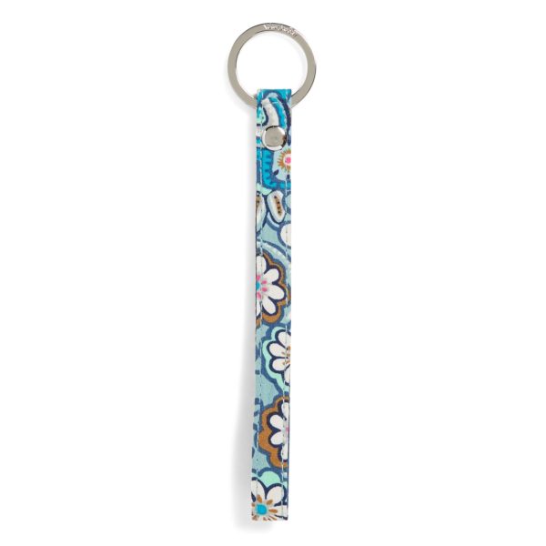 Vera Bradley Iconic In the Loop Keychain in Daisy Dot PaisleyIds/Keychains