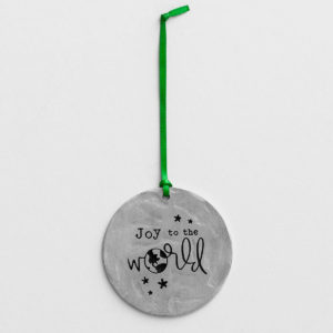 Illustrated Faith - Joy to the World - Christmas Ornament Celebrate Jesus as you trim your tree with this adorable