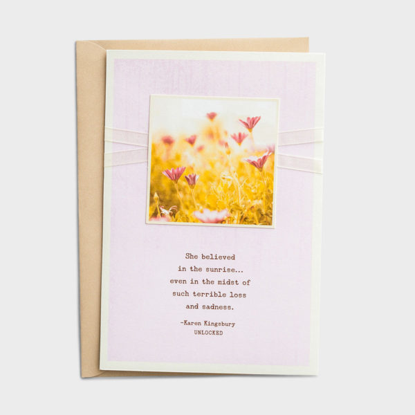 Karen Kingsbury - Sympathy - Loss & Sadness - 6 Premium Cards For those whose hearts are hurting during times of terrible loss