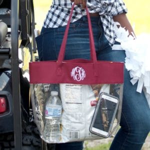 best clear bags for game day