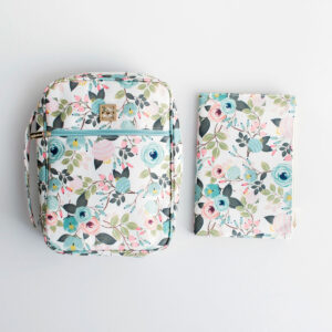Peach Floral - Bible Case & Zip Pouch Journal Gift Set Encourage wives