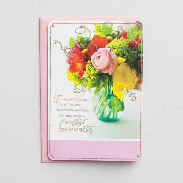 Mother's Day - Thanking God for You - 1 Premium Card Express words of love