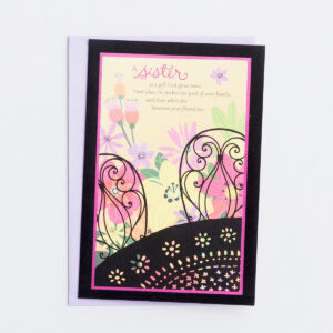 Mother's Day - A Sister Is a Gift - 1 Premium Card Bless a sister with this inspirational