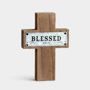 Blessed - Small Cross This small 'Blessed' cross makes such a meaningful gift. It is small enough to accent any area
